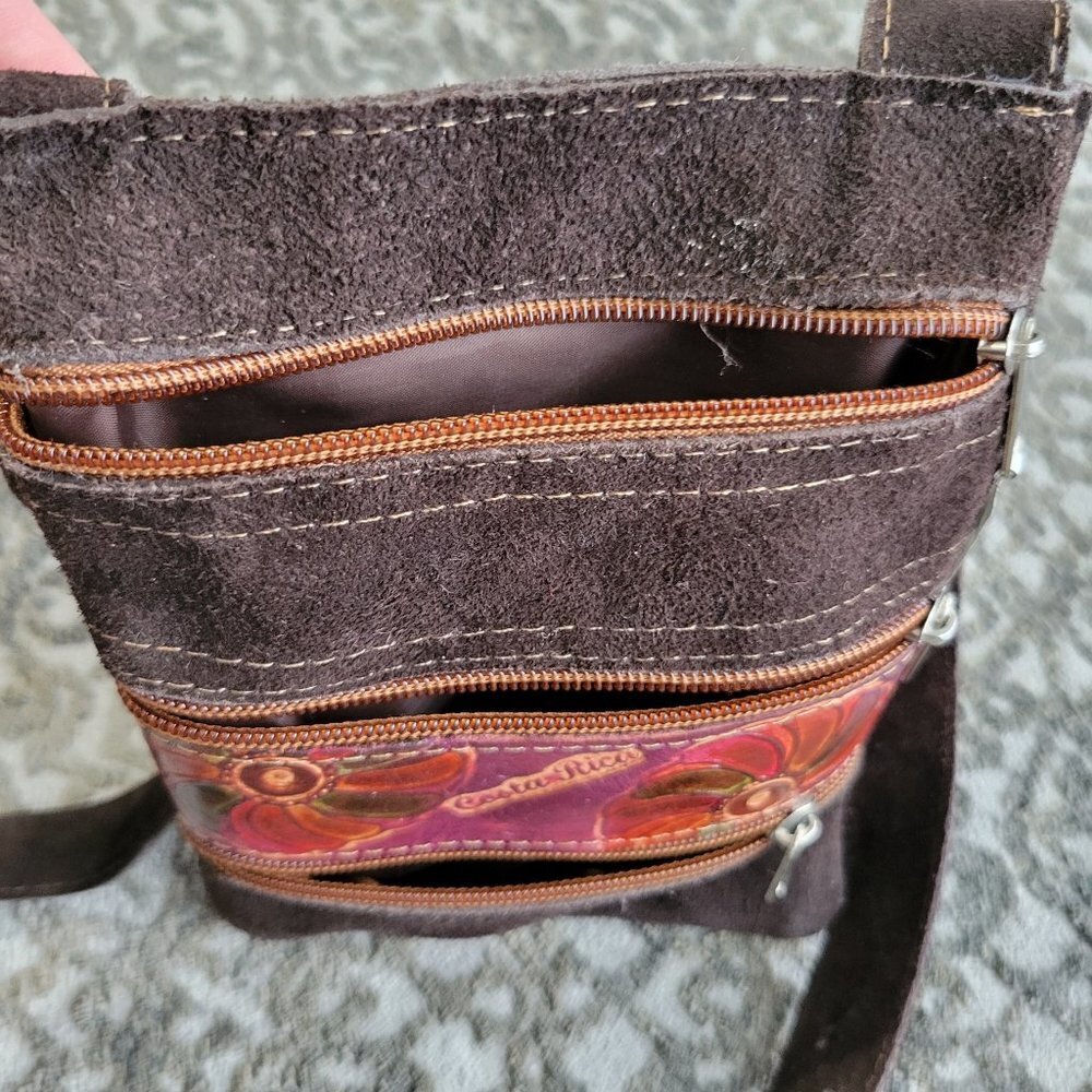 Leather Costa Rica Crossbody Bag - Picture 5 of 7